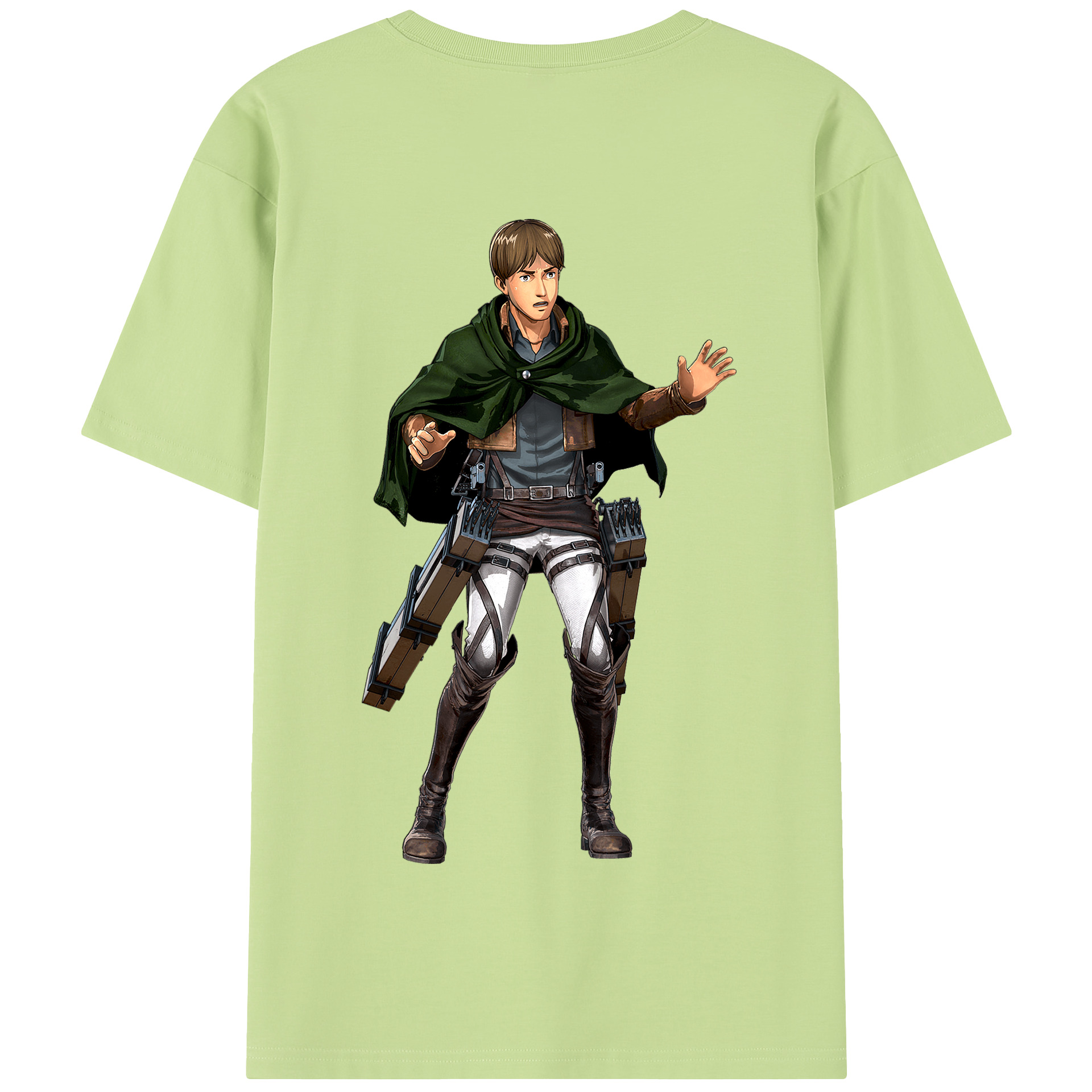（画像用） 進撃の巨人 Attack on Titan 綿100％半袖Tシャツ（背面プリント）